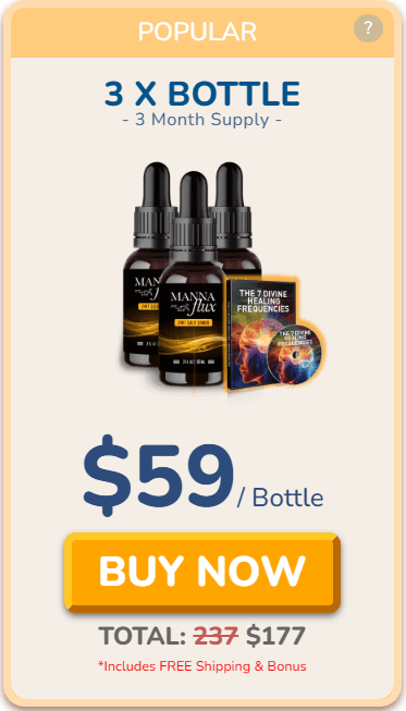 Buy MannaFlux 3 Bottle